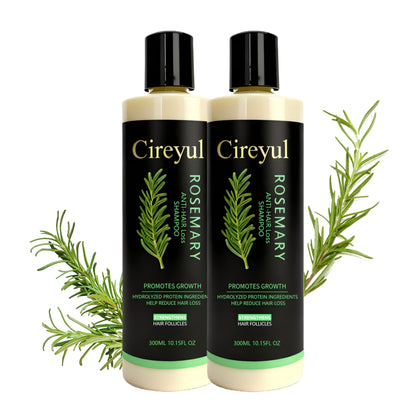 Rosemary Biotin Shampoo - Volumizing, Sulfate-Free, for Thinning, Dry, Damaged Hair, Vegan, Color-Safe, , Suitable for both men and women